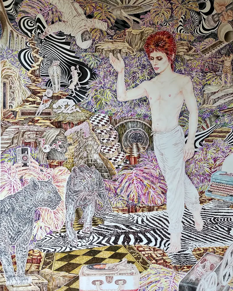 My Death (2025) 180cm x 200cm 