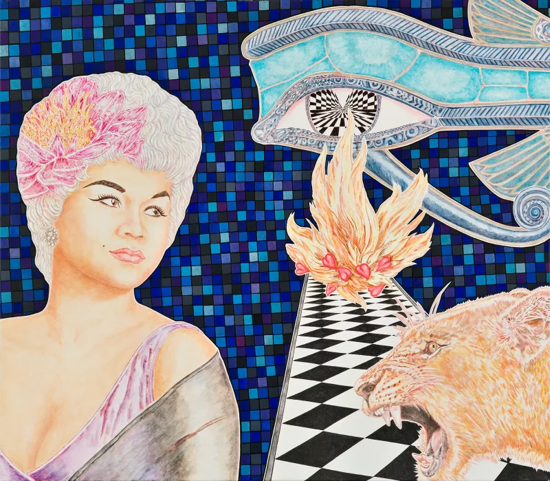 Something's Got A Hold On Me (2024) 150cm x 170cm 